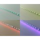 Taśma LED RGB 5050 60LED/m kolorowa wielokolorowa sztywna aluminiowa IP20 12V 50 cm