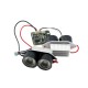Naświetlacz podczerwieni kamery moduł IR 4x3W Epistar 42mil power LED 850nm 12V 40m