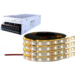 ZESTAW Taśma LED 5630 60LED/m SMD IP20 1440lm/m 14,4W/m elastyczna biała neutralna 20m