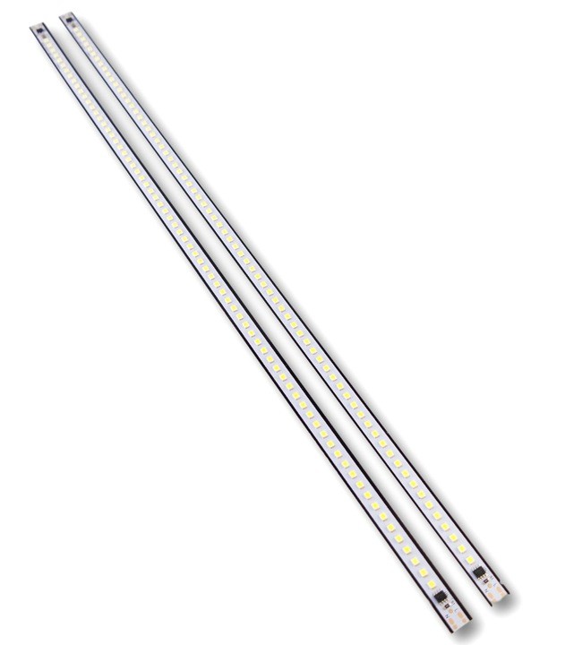  LISTWA TAŚMA LED 2835 biała NATURALNA sztywna aluminiowa 144D/m IP20 230V 2x 50cm 1m