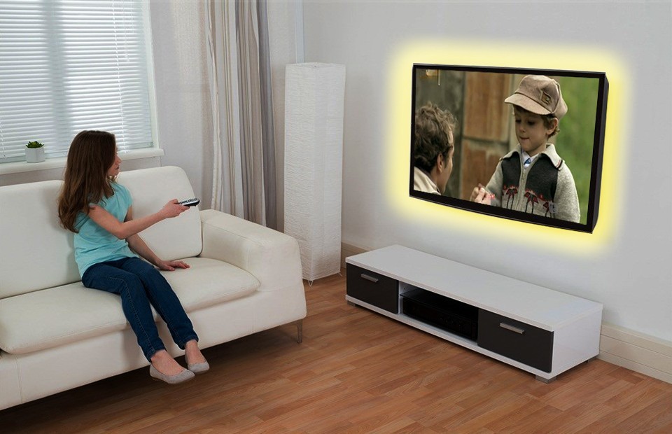 ZESTAW TV LED RGBW WiFi 32 40 43 podświetlenie telewizora